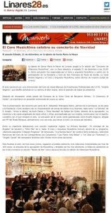 NotaPrensaCONCIERTONavidad2013